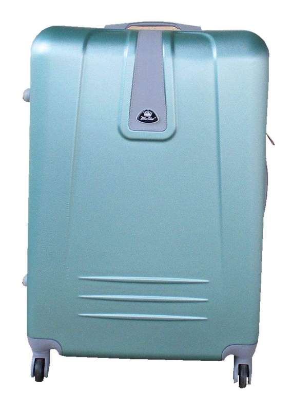 SMTE 1 Piece Sleek Luggage 28" - Light Green with keychain