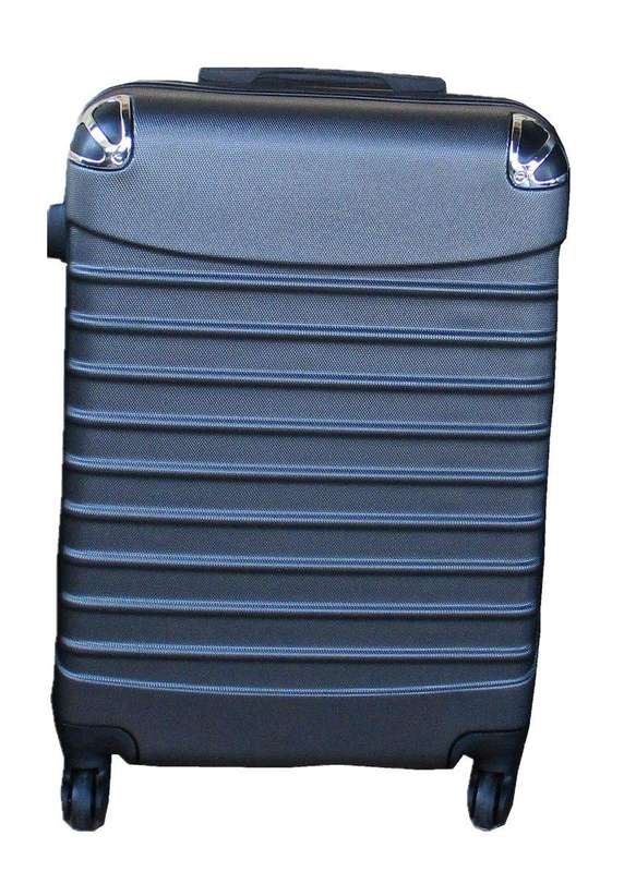 SMTE 1 Piece Luggage 28 inch Suitcase - Dark Grey with keychain