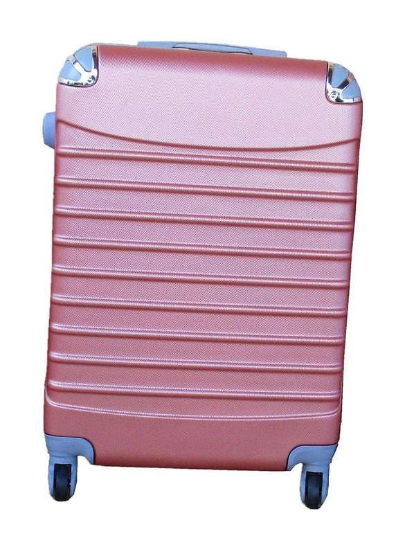 SMTE 1 Piece Luggage 20inch Suitcase - Pink with keychain