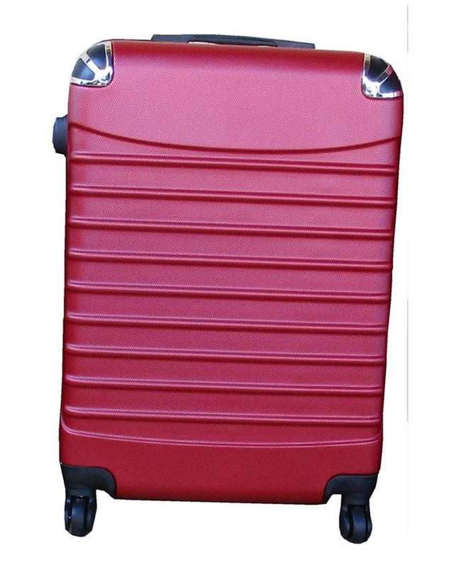 SMTE 1 Piece Luggage 28 inch Suitcase - Red with keychain