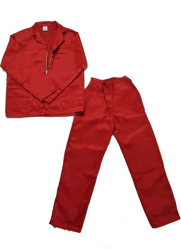 SMTE 2 Piece Conti suit - Red - SA 42 with keychain