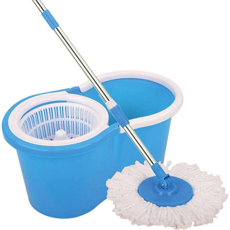 SMTE 360 Degree Rotating Mop With Bucket with keychain