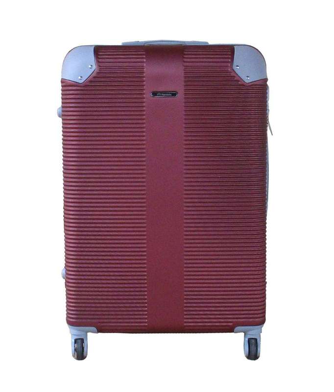 SMTE 1 Piece Hard Outer Shell Luggage 19" - Red with keychain