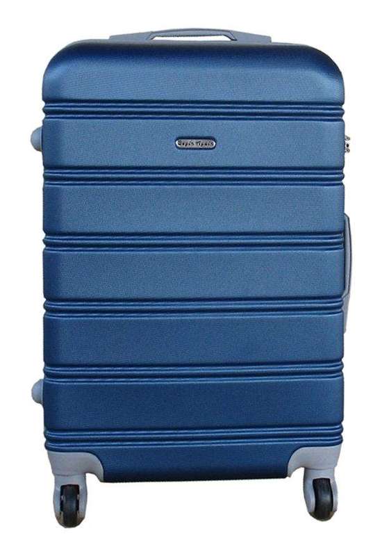 SMTE Premium Travel Luggage Bag 24" - 1 Piece - Blue with keychain