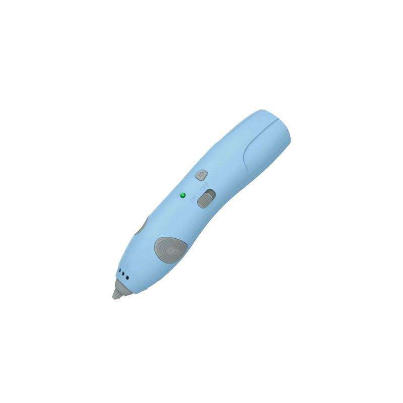 SMTE Wireless Graffiti 3D Painting Pen for Children-Assorted - Blue with keychain