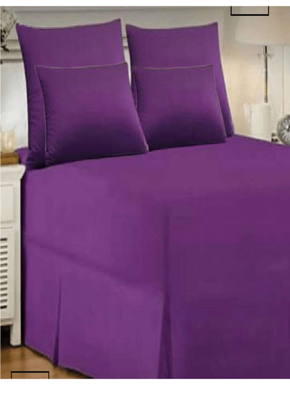SMTE 5 Piece Bed Sheet Set - Double with keychain