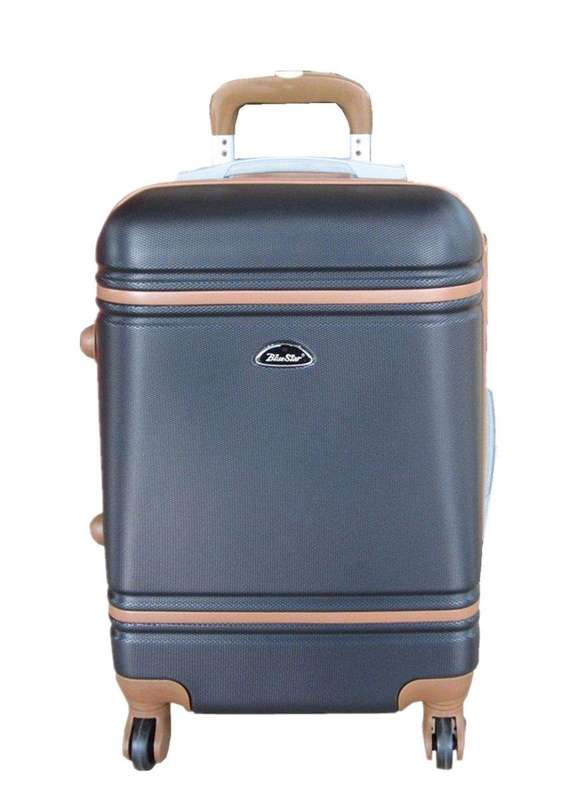 SMTE 1 Piece Nexco Travel Luggage Bag 25" - Black with keychain
