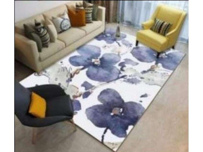 SMTE - 200cm by 150cm - Modern 3D Geometric Design Area (A40.)x Rug with keychain