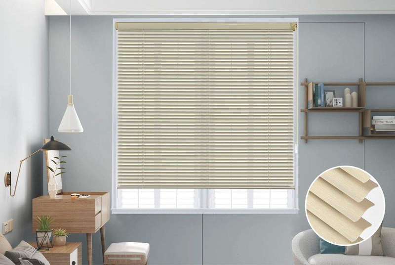 SMTE-WD-Quality Roller PVC Blinds -Grey - 150 W x 180 L cm - White with keychain