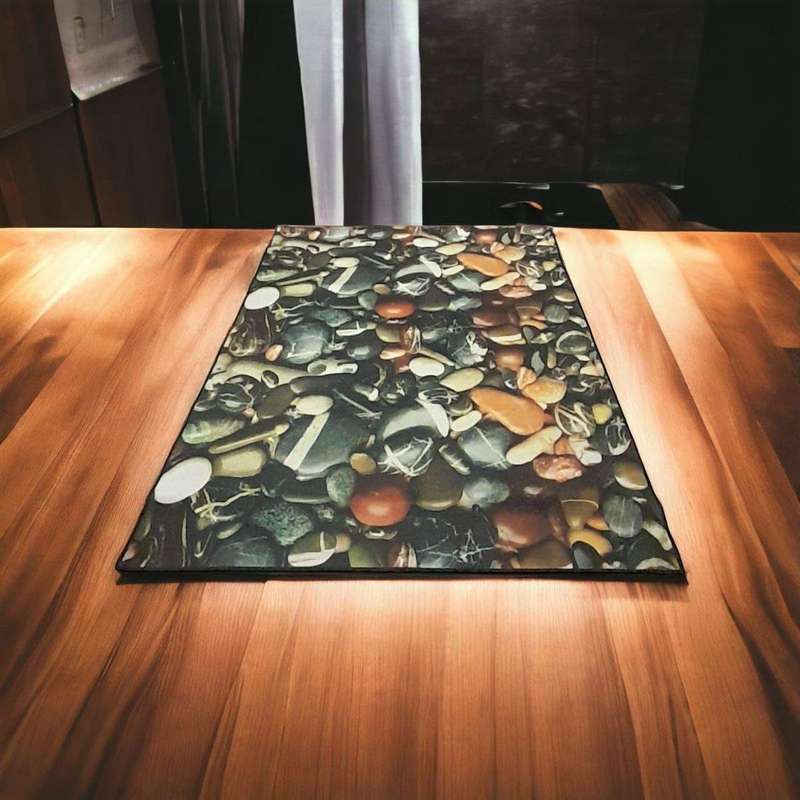 SMTE - 200cm x 150cm - Modern 3D Geometric Design - Carpet/Rug - A15 with keychain
