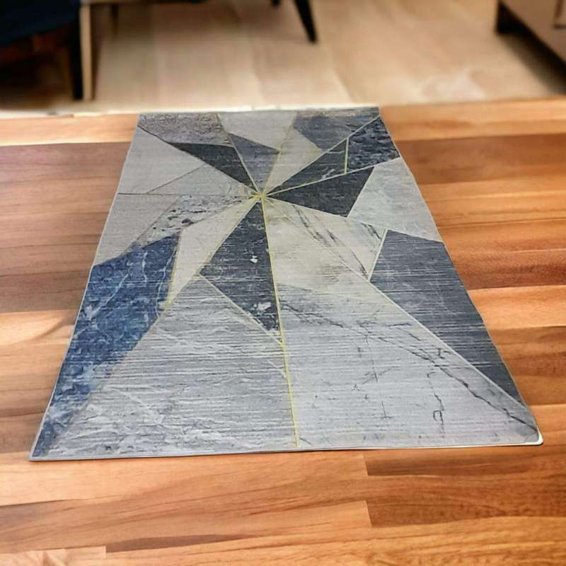 SMTE - 200cm x 150cm - Modern 3D Geometric Design - Carpet/Rug - A34 with keychain