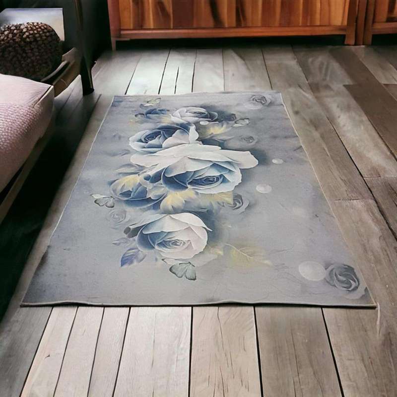 SMTE - 200cm 150m - Modern 3D Geometric Design - Carpet/Rug - Z3 with keychain