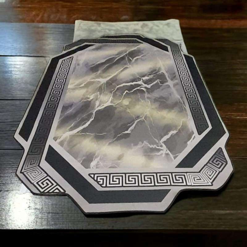 SMTE-200cm by 150cm modern 3D Geometric Design Area B11 with keychain