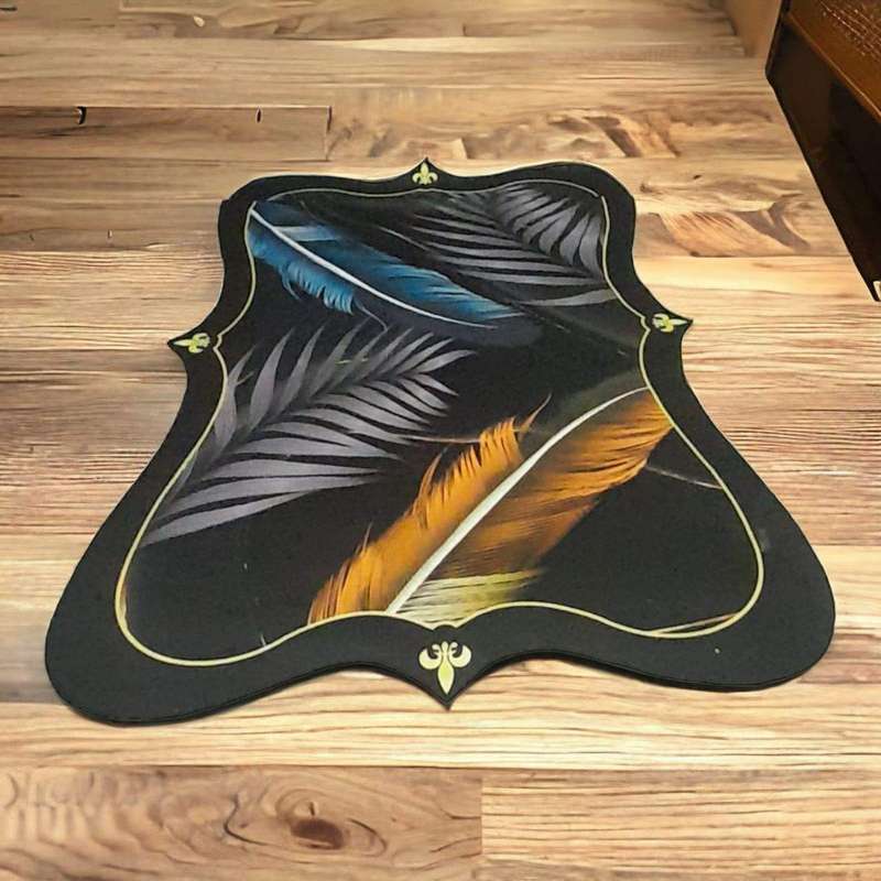 SMTE-200cm by 150cm modern 3D Geometric Design Area B22 with keychain