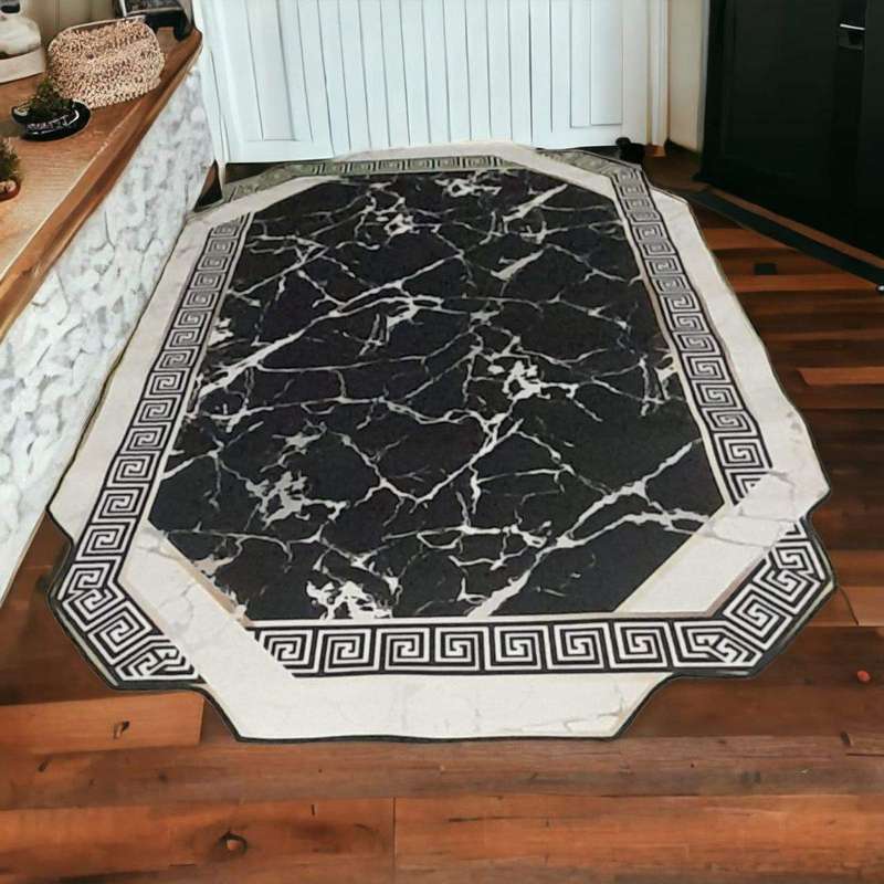 SMTE-200cm by 150cm modern 3D Geometric Design Area B13 with keychain
