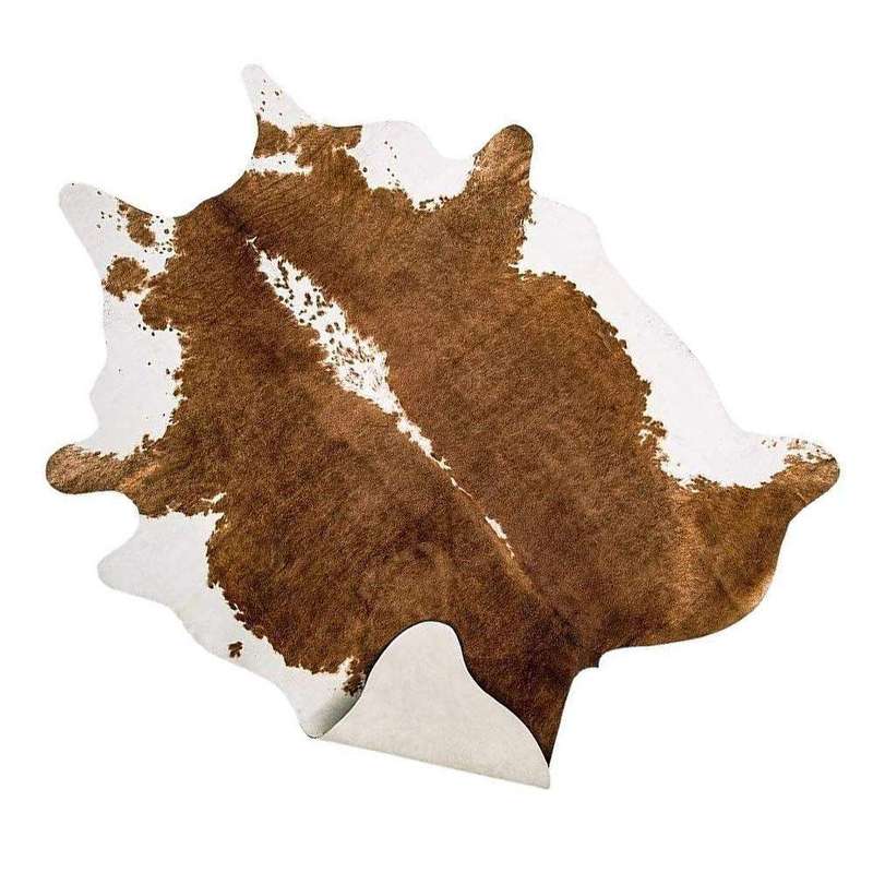 Smte - Animal Print Rug - Cow Print Rug - 120 x 160 cm-2 with keychain