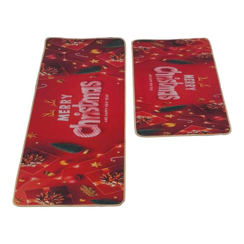 SMTE 2 Piece Non Slip Super Absorbent Bath Mat set tsz 2 with keychain