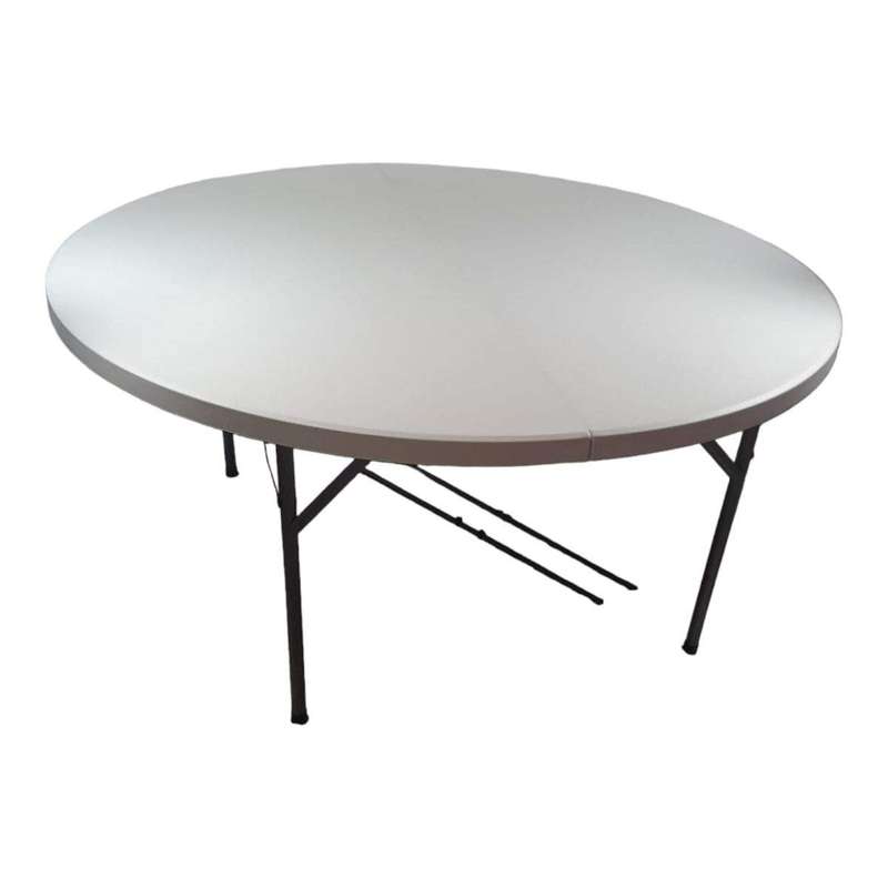 SMTE - Large Round Folding Table 154cm x 74cm with keychain