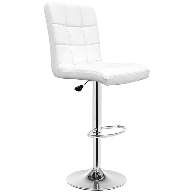 SMTE White WeBrew Bar Stool with keychain