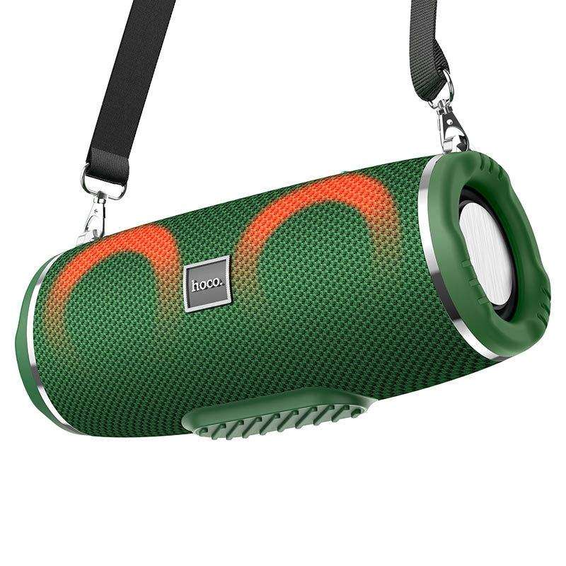 SMTE Wireless speaker "HC12" sports portable loudspeaker - Green with keychain