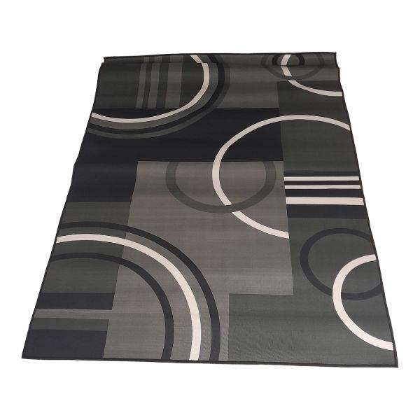 SMTE - 120cm by 160cm - Modern 3D Geometric Design Rug -FF107 with keychain