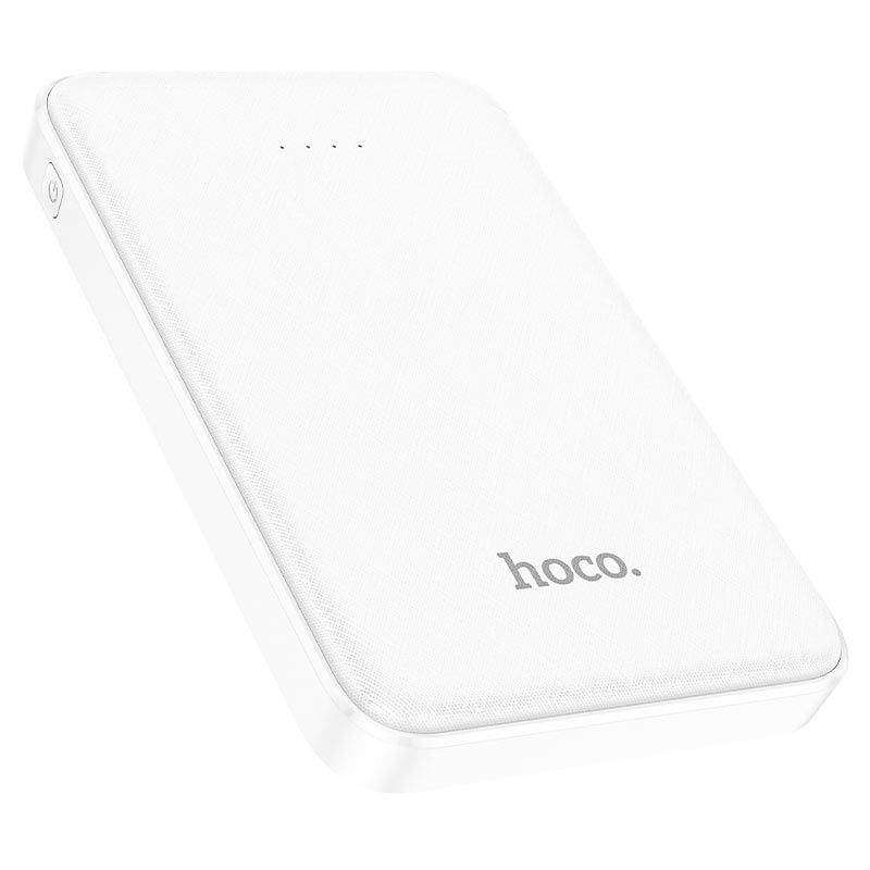 SMTE Power bank "J93 Handsome" 10000mAh - White with keychain