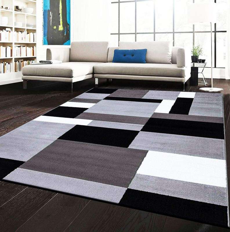 SMTE - 200cm by 150cm - Modern 3D Geometric Design Area A71 with keychain