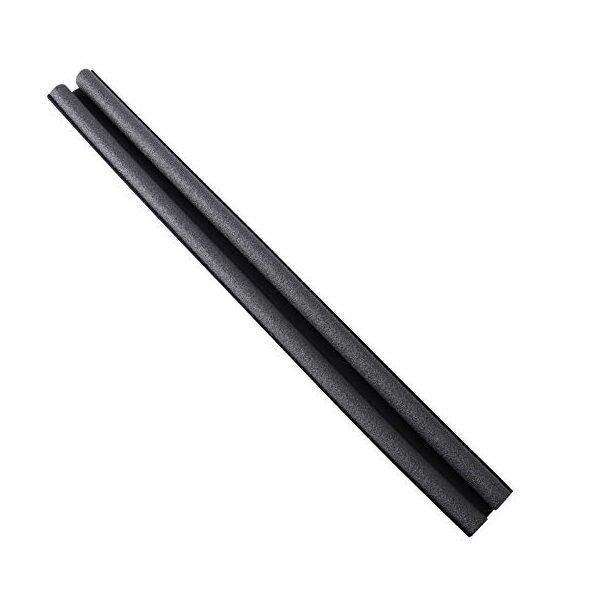 SMTE 93cm Door Draft Stopper - Black with keychain