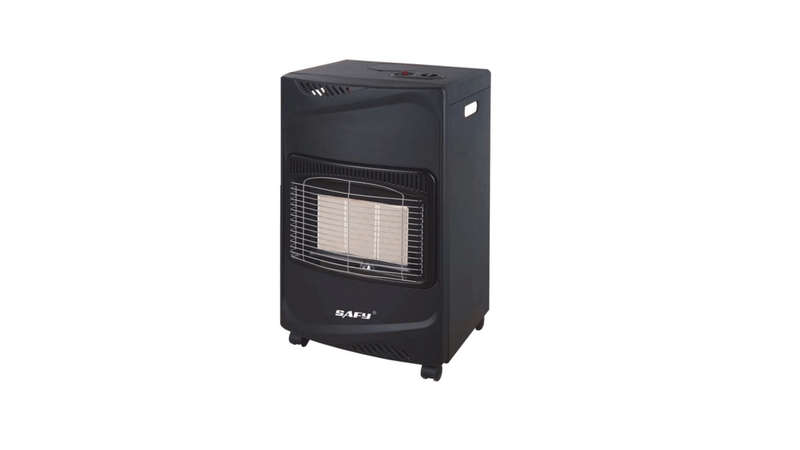SMTE 3 Panel Safy Gas Heater with keychain