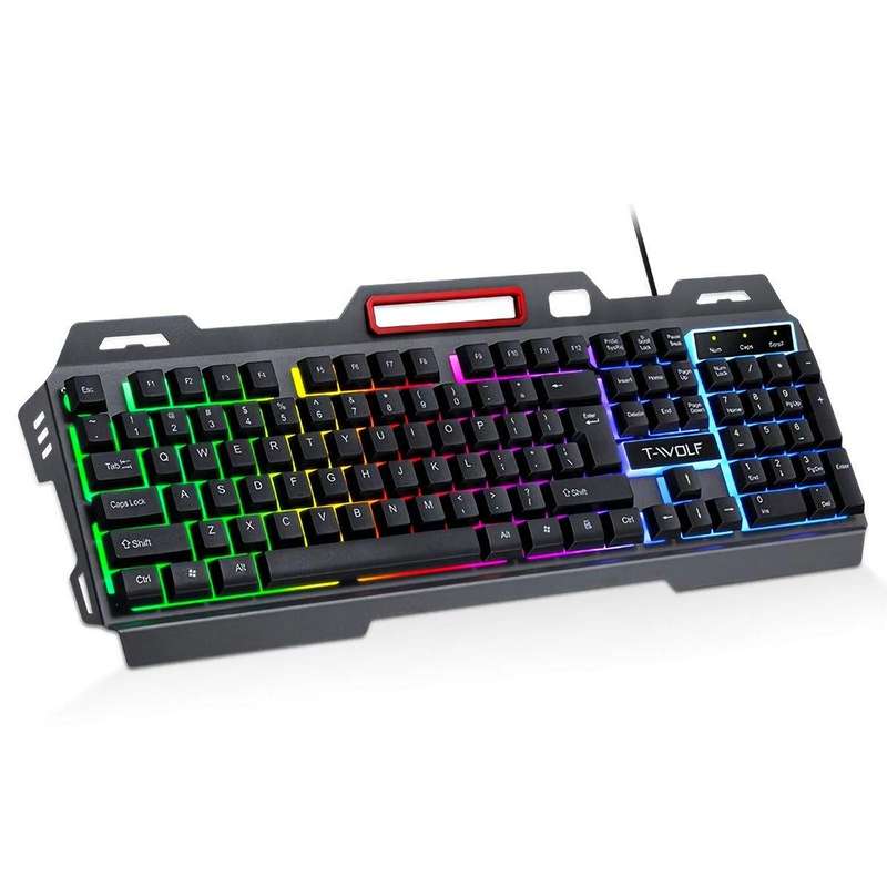 SMTE T-WOLF T16 keyboard USB wired with keychain