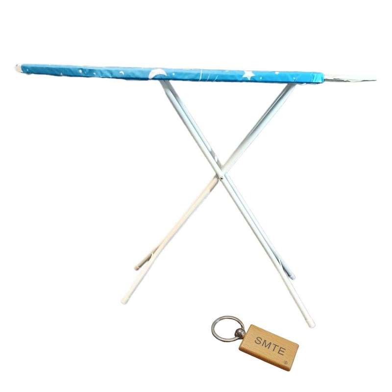 SMTE ProBoard Deluxe Premium Ironing Board -Type 2-L - Blue with keychain