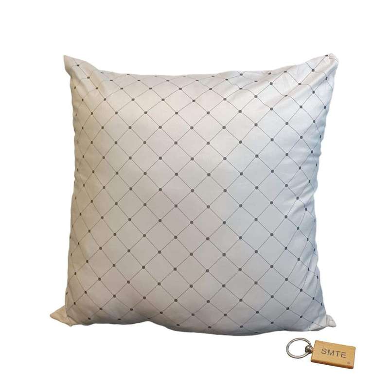 SMTE Sumptuous Comfort: Deluxe Continental Pillow for Blissful Sleep 1 Piece with keychain