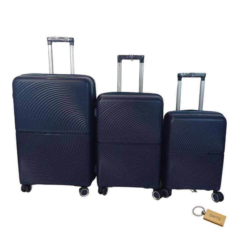 SMTE S-Type - S1 Carry: Your Ultimate Portable Suitcase Solution - 3-piece - Midnight Blue with k...