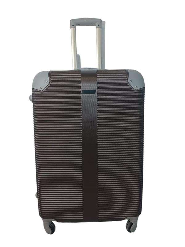 Smte - 1 Piece Hard Outer Shell Luggage Set - Brown with keychain