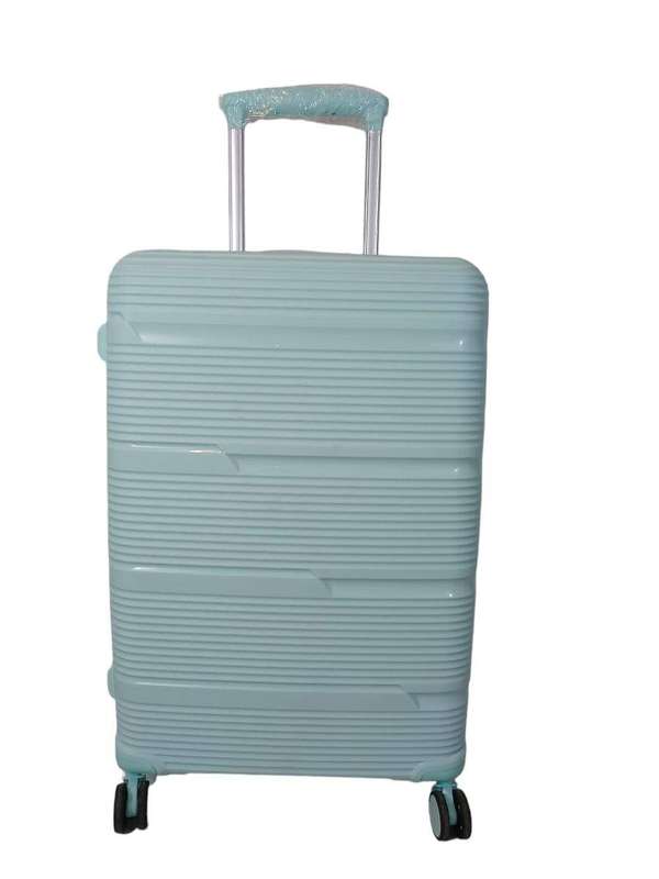 SMTE 1 Piece Hard Outer Shell Luggage Set-Green with keychain