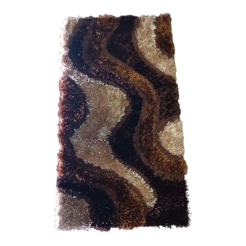 SMTE 60 cm x 110 cm Rug - Brown with keychain