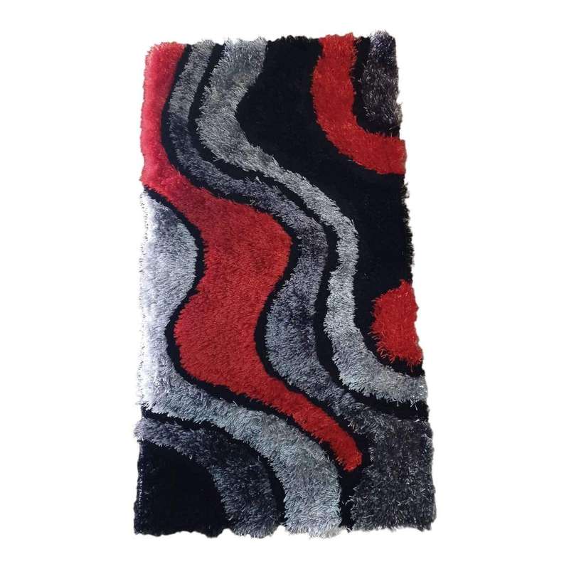 SMTE 60 cm x 110 cm Rug - Grey with keychain