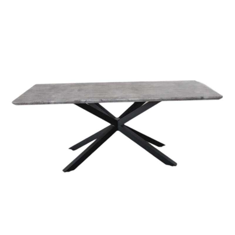 SMTE Solid Wood Home Office Desk - Grey with keychain