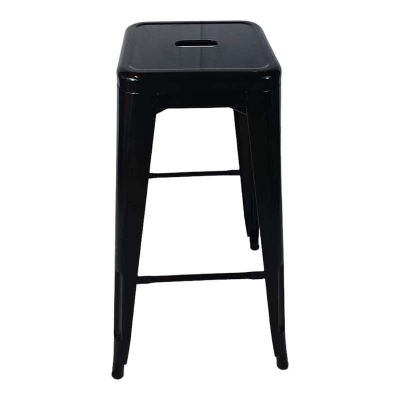 Smte - Plastic Stool - Black with keychain