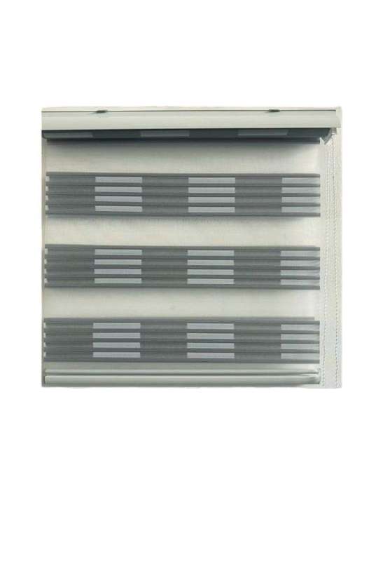 SMTE Ziwili-Quality Roller Zebra Dual LayerDay Night Blinds for Windows-J-2 - 150 L x 60 W cm wit...