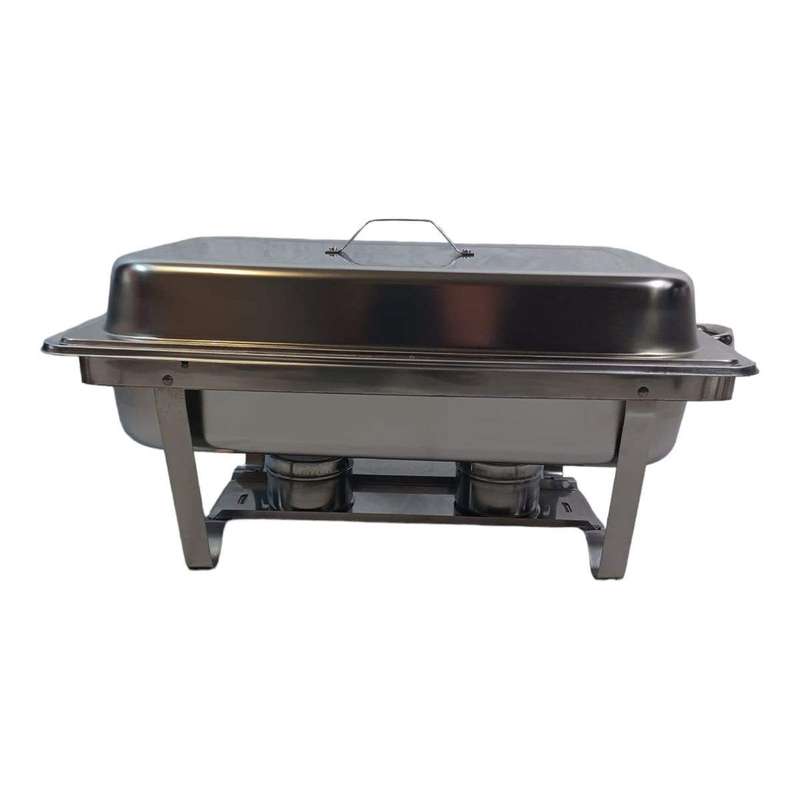 SMTE Disano - Stainless Steel Single tray Chafing Dish -11 liter with keychain