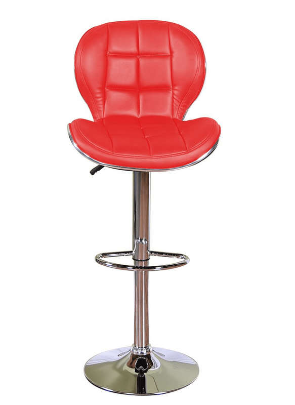SMTE Modern Stylish Padded Bar Stool with keychain