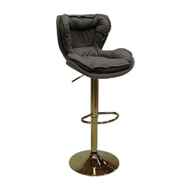 SMTE Gold Bucket Bar stool - Black with keychain