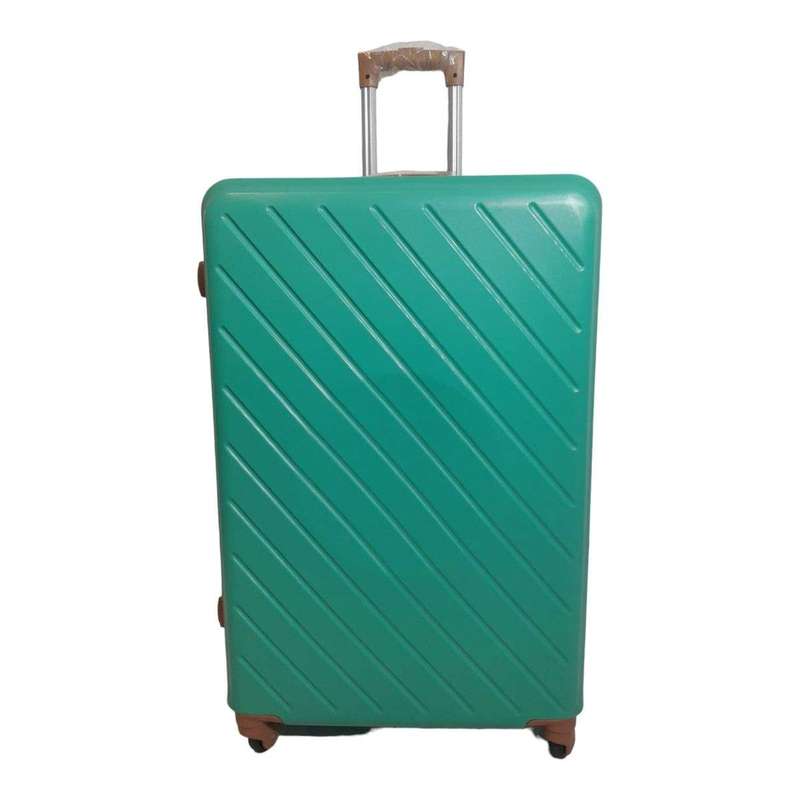 Smte - 1 Piece Hard Outer Shell Luggage Premium ZT -Green - 22 cm with keychain