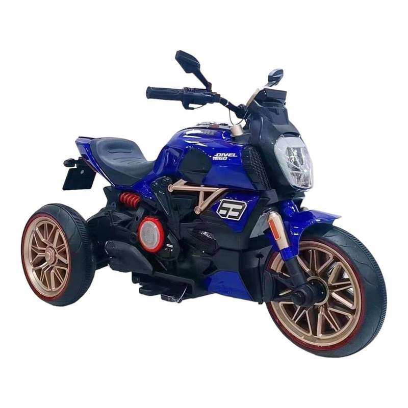 SMTE Ride On Bike ECS - 1 - Blue with keychain