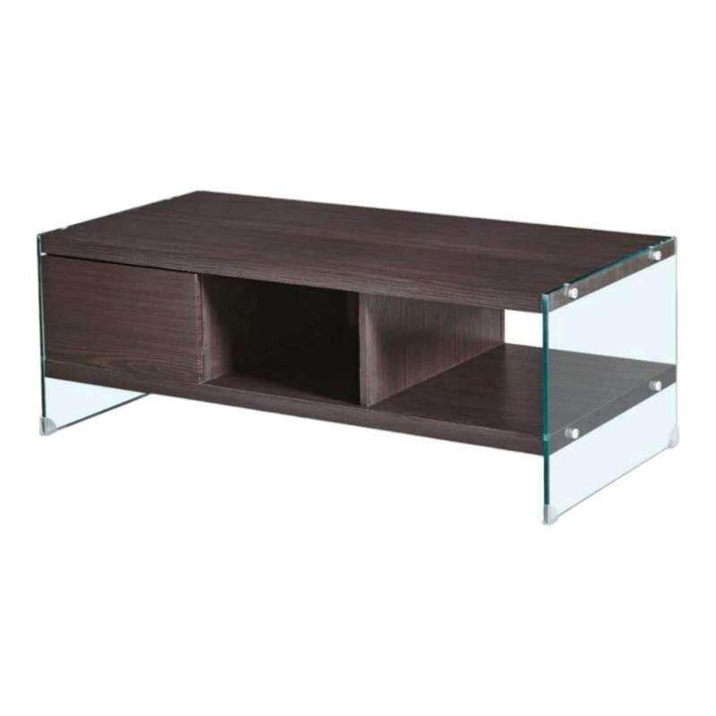 SMTE Tv Stand- Dark Brown with keychain