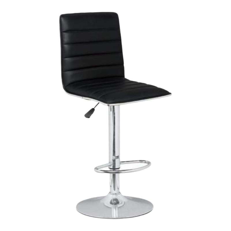 Smte- Bar Stools / Kitchen Counter Stools-Black with keychain