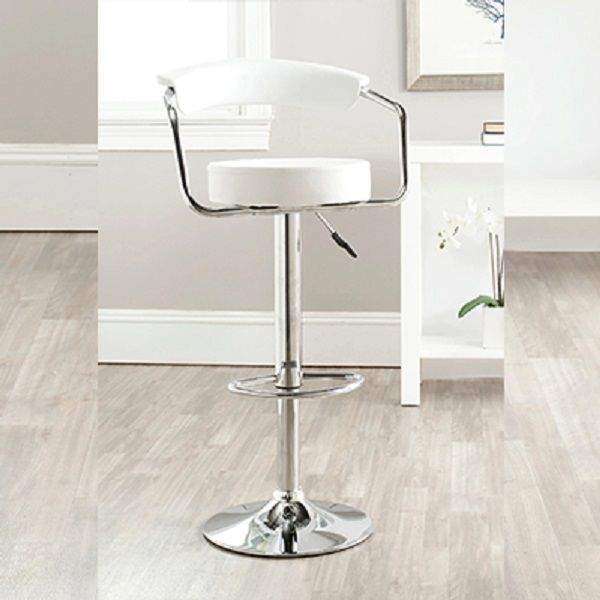 SMTE - 682 Bar Stool - White with keychain