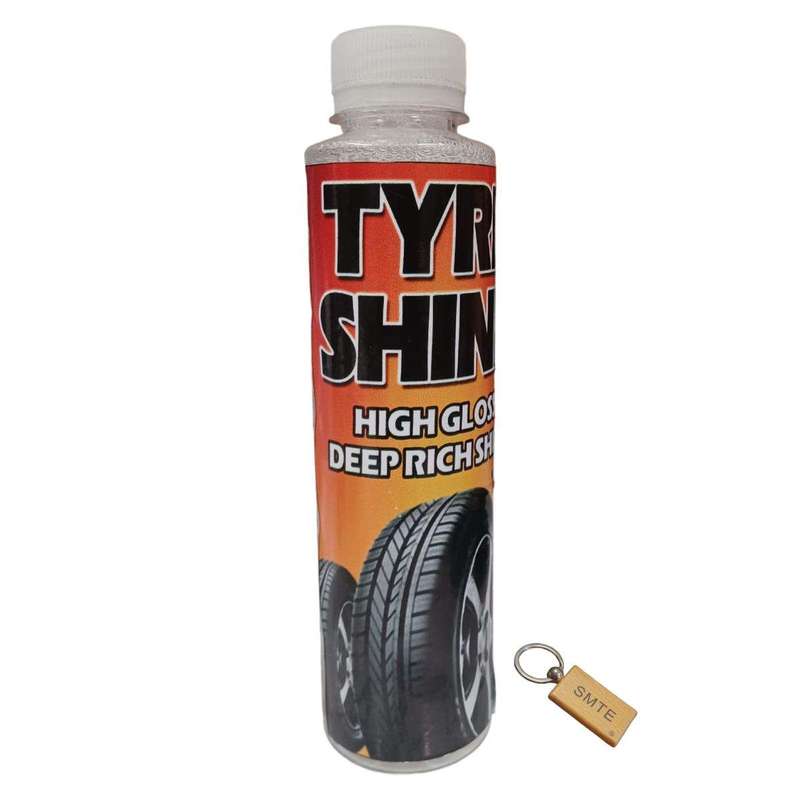 SMTE Tyre Shine Xtreme: Ultimate Gloss & Protection +Keyring with keychain