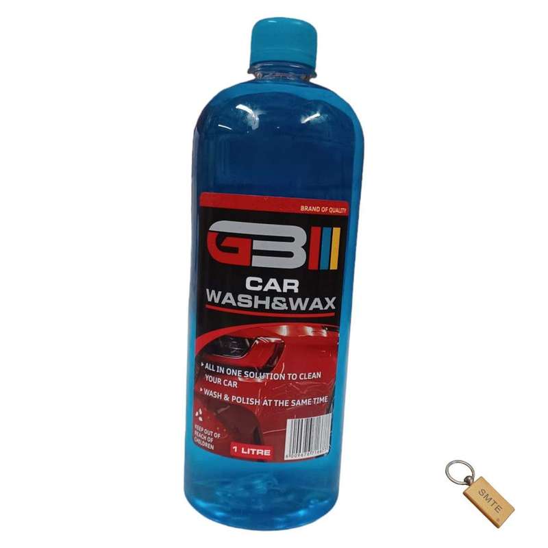 SMTE Wash & Wax Pro: Ultimate Shine and Protection+ Keyring with keychain